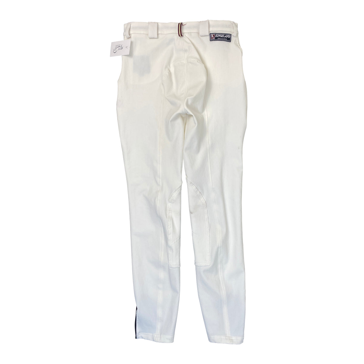 Kingsland Knee Patch Breeches in White