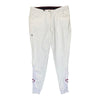 Cavalleria Toscana Logo Grip Breeches in White