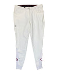 Cavalleria Toscana Logo Grip Breeches in White