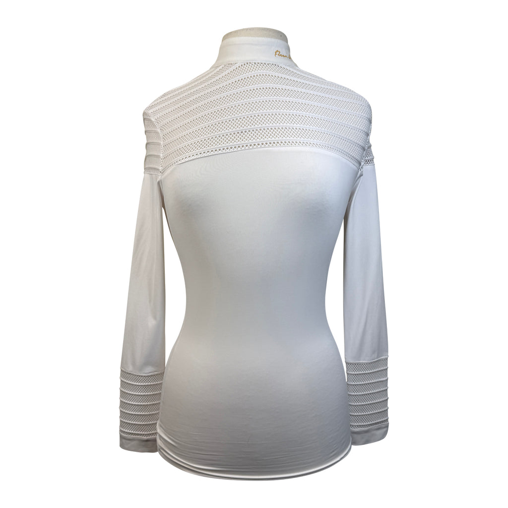Fleur De Lys 'Daisy' Show Shirt in White
