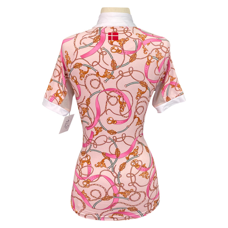 Kastel Short Sleeve Sunshirt in Pink Tack - Women's Medium