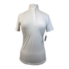 Essex Classics Talent Yarn Show Shirt in White/Sunflowers
