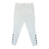 Dada Sport Knee Patch Breeches in White 