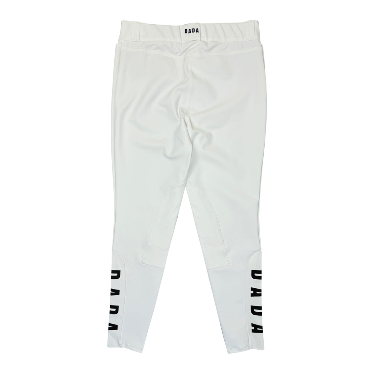 Dada Sport Knee Patch Breeches in White 
