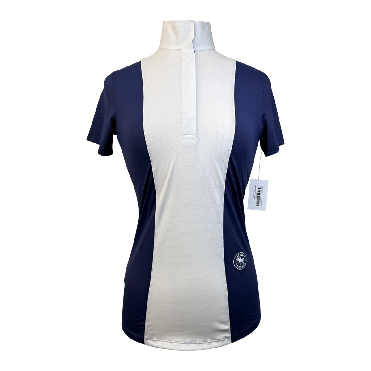 Essex Classics 'Luna' Performance Show Shirt in Navy/White 