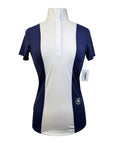 Essex Classics 'Luna' Performance Show Shirt in Navy/White 
