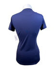Essex Classics 'Luna' Performance Show Shirt in Navy/White 