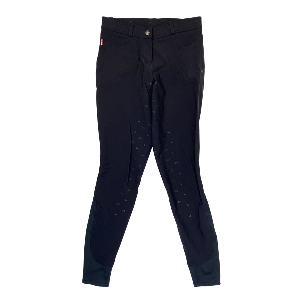 PresTeq 'Ambition First' Full Seat Breeches in Black
