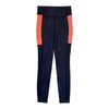 Kingsland 'Karina' W F-Tec Full Grip Compression Tights in Black/Coral Shell Pink