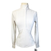 Horse Pilot 'Monica' Long Sleeve Show Shirt in White - Women's XS