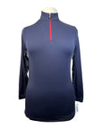 Kastel Signature Long Sleeve Shirt in Navy