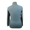 Kastel Long Sleeve 1/4 Zip in Pine/Black