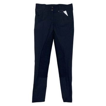 Eurofit 'Anneburg' Full Seat Breeches in Black/Paisley