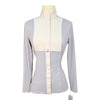 For Horses 'Alina' Technical Show Shirt in Light Grey