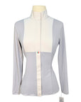 For Horses 'Alina' Technical Show Shirt in Light Grey