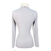 For Horses 'Alina' Technical Show Shirt in Light Grey