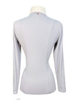 For Horses 'Alina' Technical Show Shirt in Light Grey