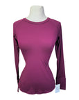 For Horses 'Mina' Schooling Shirt in Raspberry - Women's XS
