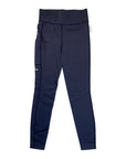 Kingsland 'Kattie' Knee Patch Winter Tights in Navy