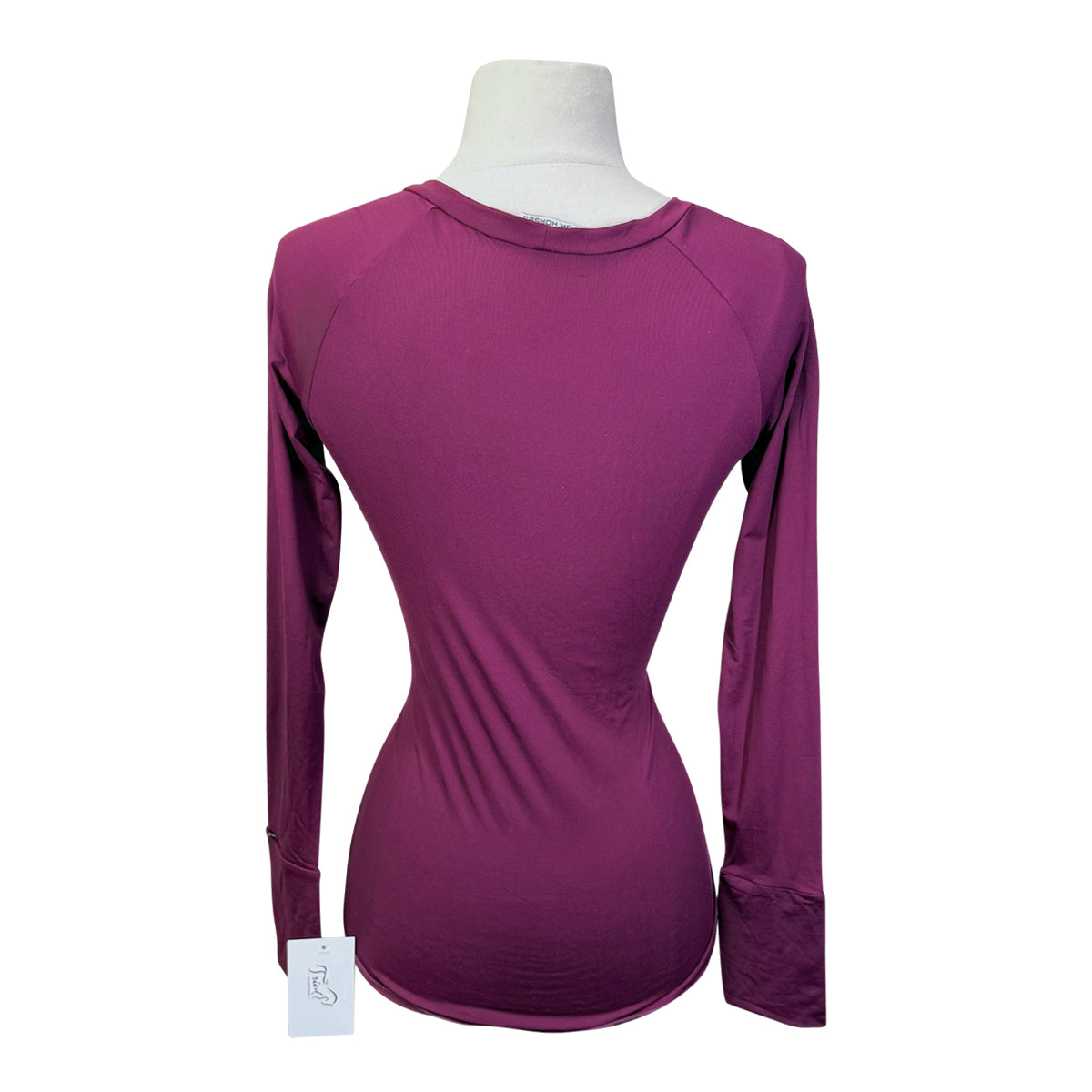 For Horses 'Mina' Schooling Shirt in Raspberry