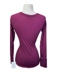 For Horses 'Mina' Schooling Shirt in Raspberry