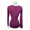 For Horses 'Mina' Schooling Shirt in Raspberry - Women's XS