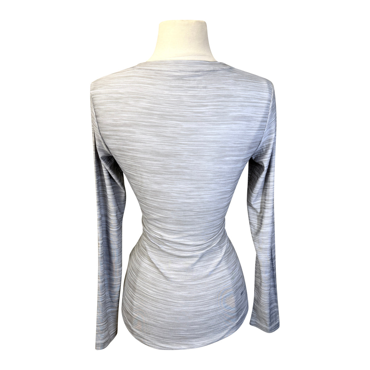 Ariat 'TEK Laguna' V-Neck Long Sleeve Top in Grey