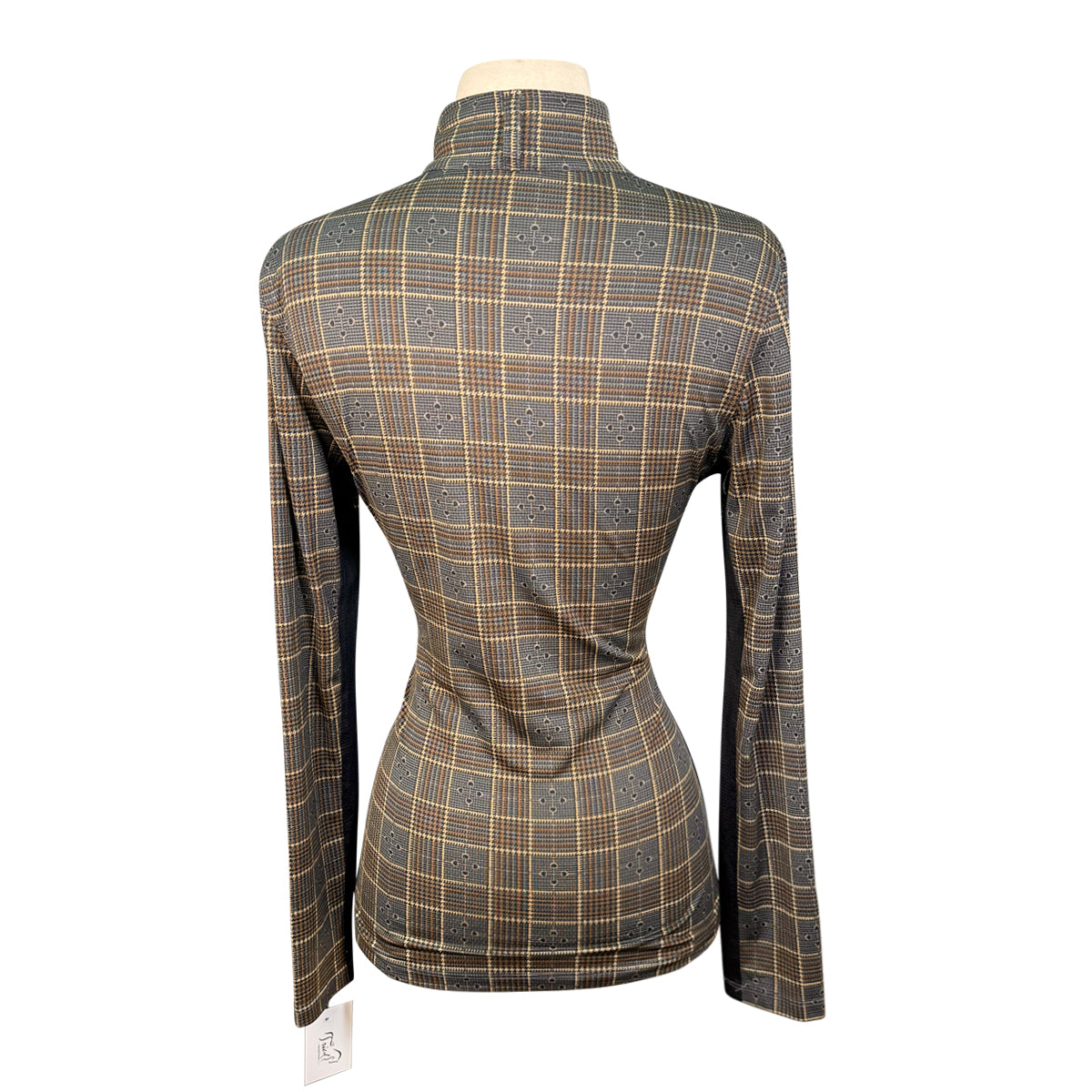 Kerrits Ice Fil Long Sleeve Shirt in Neutral Quilt