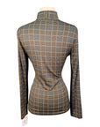 Kerrits Ice Fil Long Sleeve Shirt in Neutral Quilt