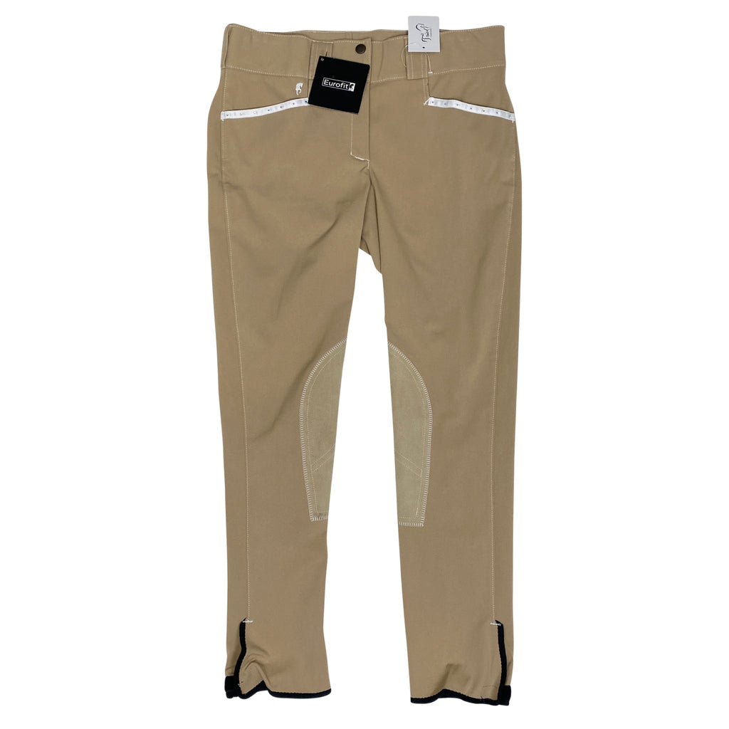 Eurofit 'Bling' Full Seat Breeches in Tan - Women's 30L