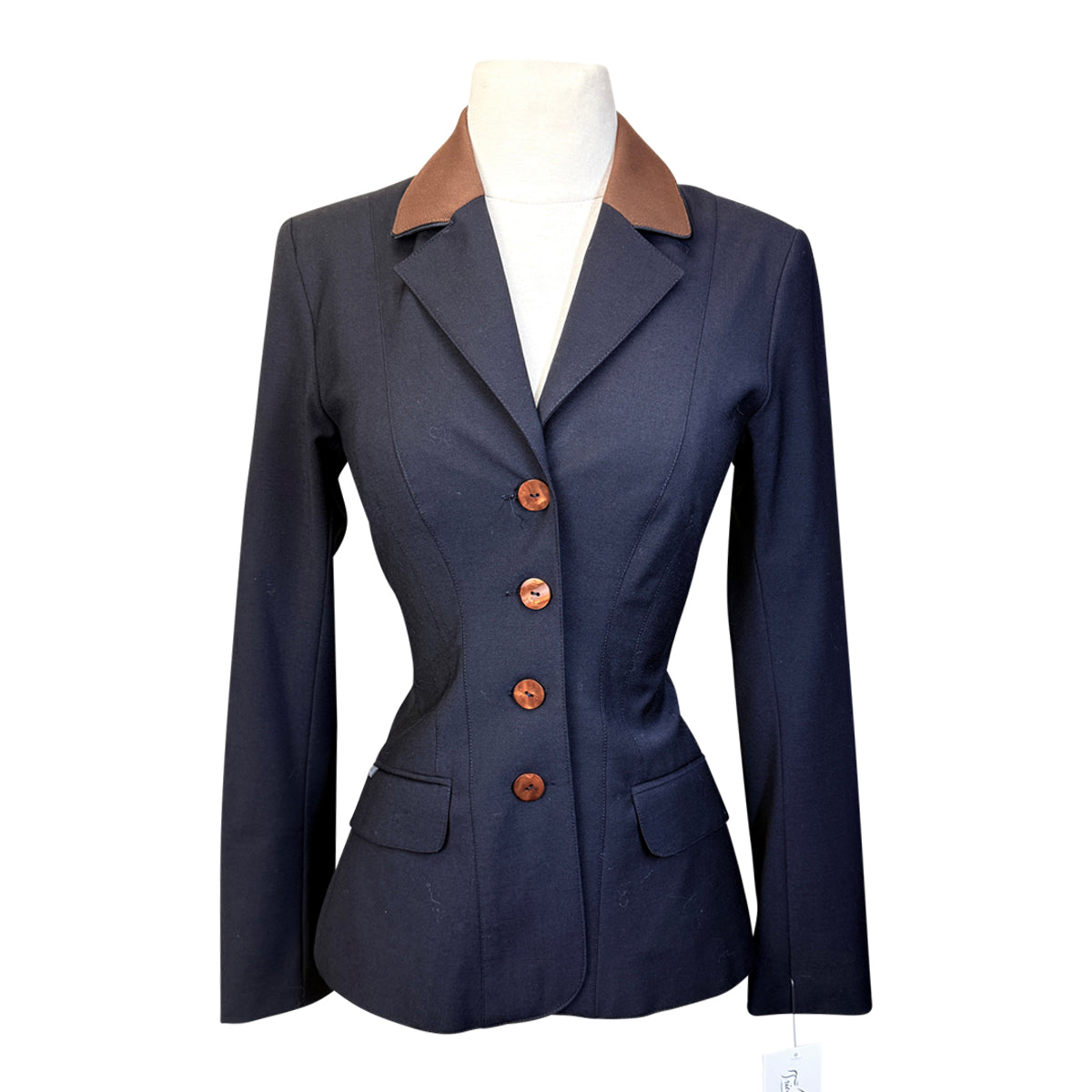 Winston Equestrian Exclusive Competition Coat in Black/Tortoiseshell