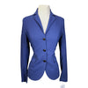 Cavalleria Toscana All Over Perforated Jacket in Steel Blue - Women's IT 38 (US 4)