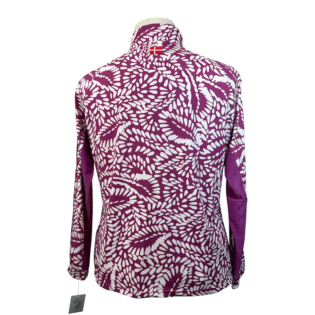 Kastel 'Charlotte' Floral Sun Shirt in Berry Floral 