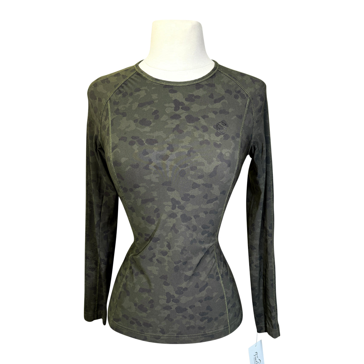 Samshield Evy Airwaves Long Sleeve Shirt in Green Camo