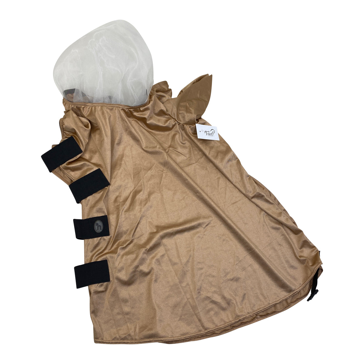 Horze 'Cover All' Fly Mask in Light Brown