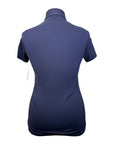 Tailored Sportsman Short Sleeve Ice Fil Shirt in Navy
