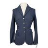 Sarm Hippique 'Antea EQ' Classic Show Coat in Navy