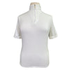 Kastel 'Charlotte' Signature Short Sleeve Shirt in Eggshell