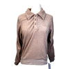 Pomme 'Riviera' Terry Sweater in Nougat
