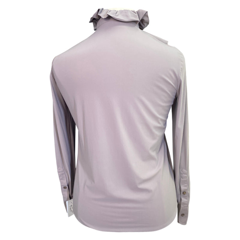 Back Aisling Equestrian Ruffle Blouse in Mauve