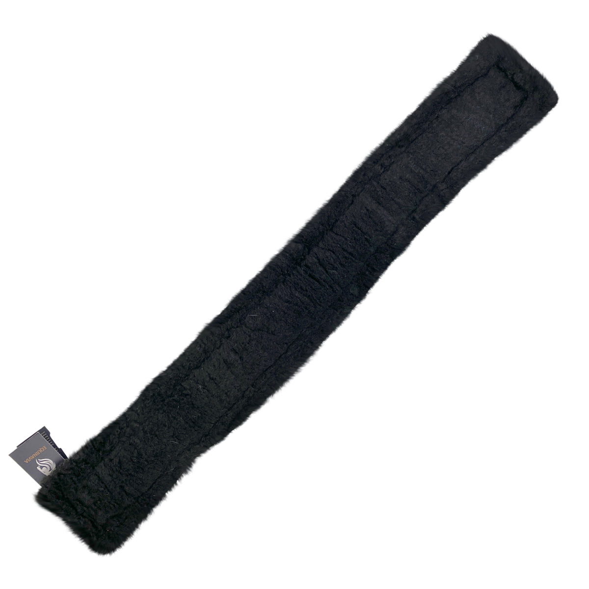 Equinavia 'Saga' Fleece Dressage Girth in Black 