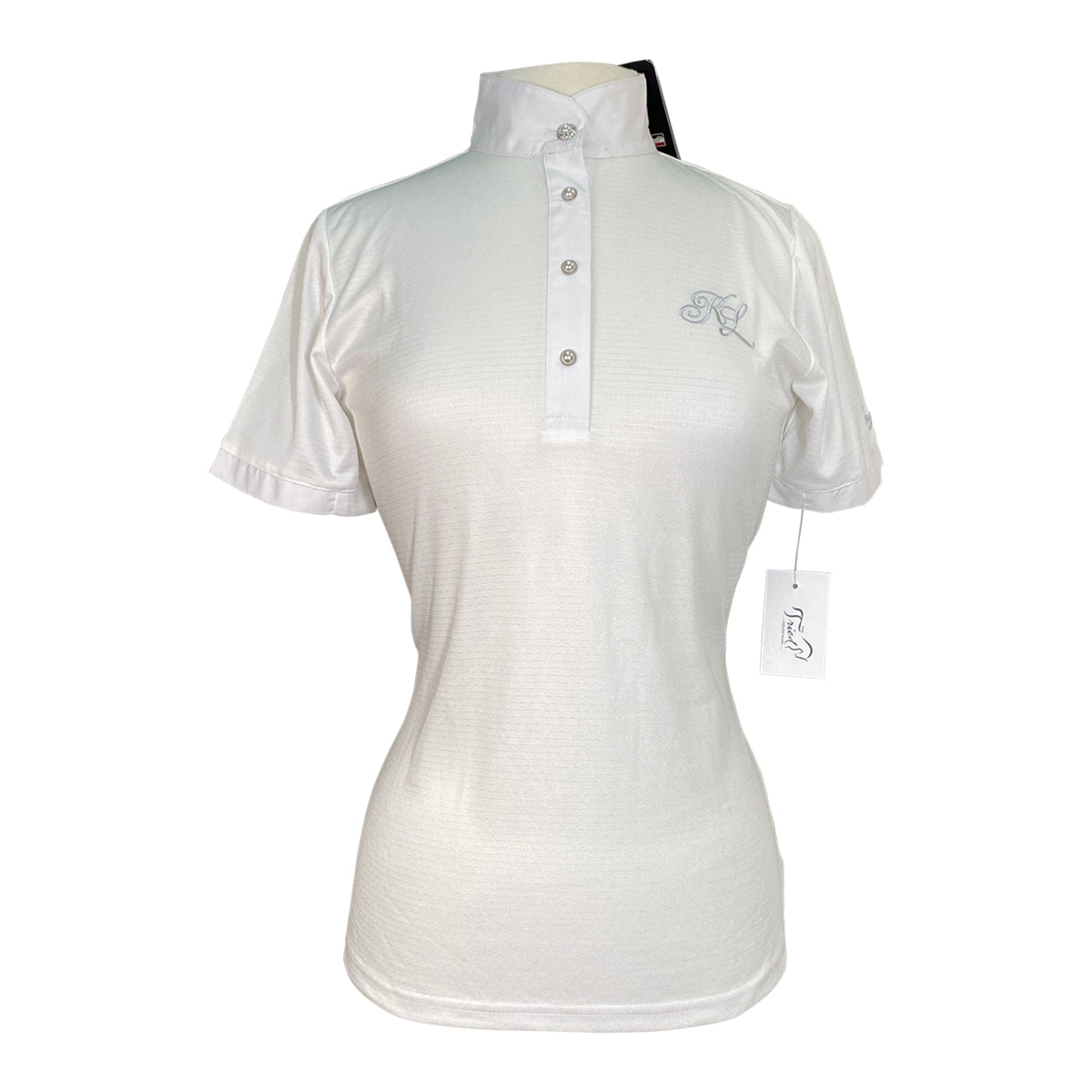 Kingsland 'Latta' Ladies S/S Tech Show Shirt in Creme