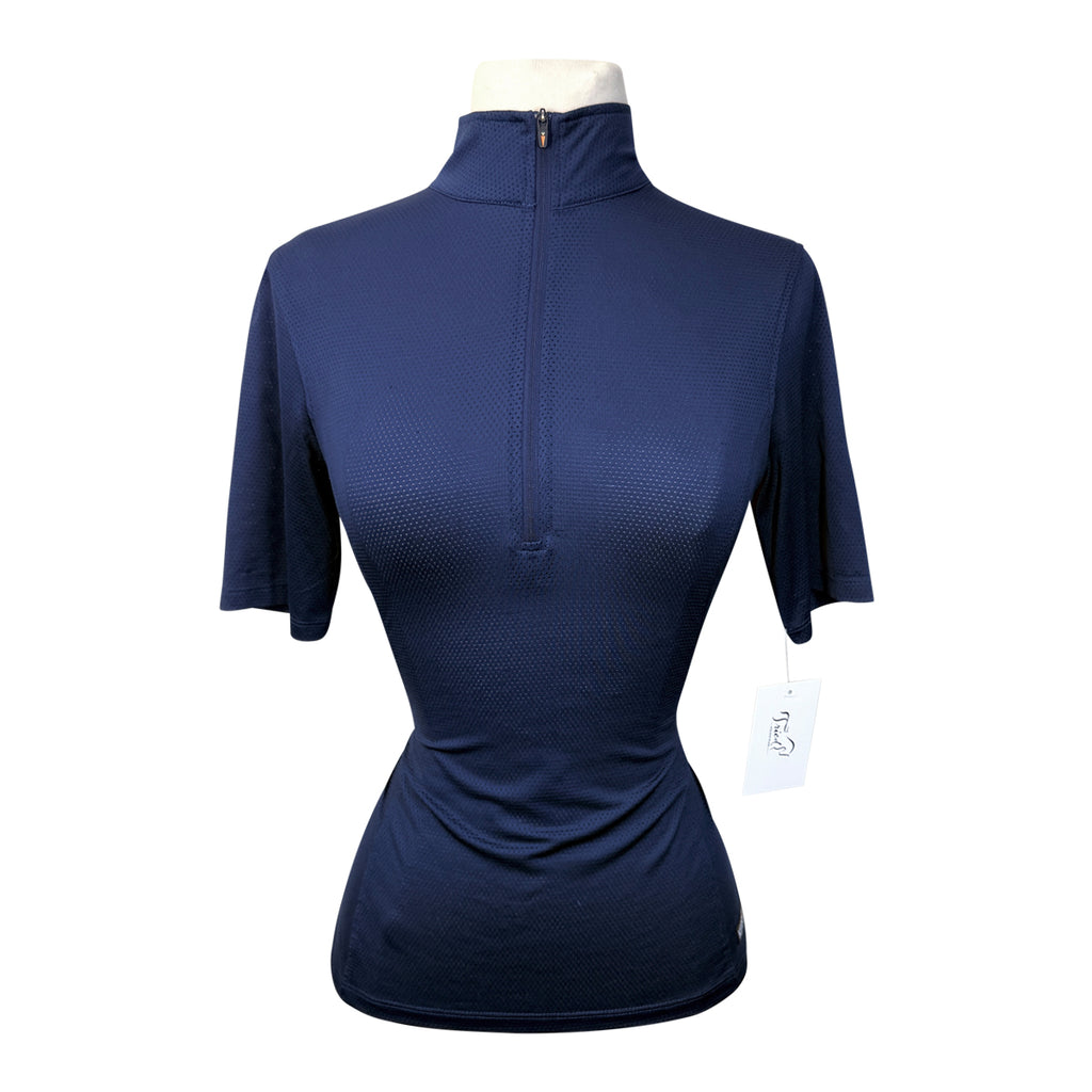 Kerrits Ice Fil Short Sleeve Shirt in Navy