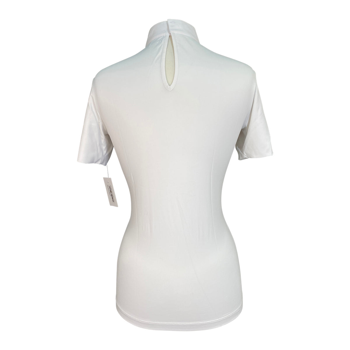Animo Barnas Ladies Short Sleeve Competition Shirt in White
