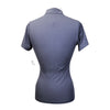 Samshield 'Bruna' Short Sleeve Training Shirt in Grey/Black Glitter Microdots
