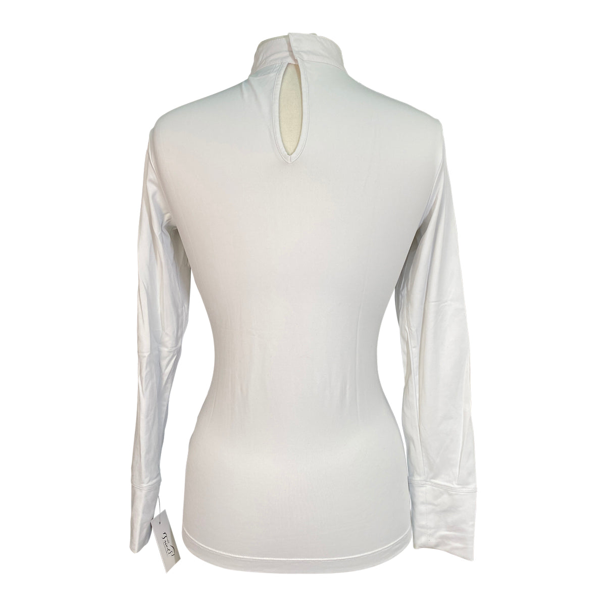 Animo Barnas Ladies Short Sleeve Competition Shirt in White