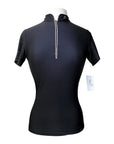 Samshield 'Bruna' Short Sleeve Training Shirt in Black