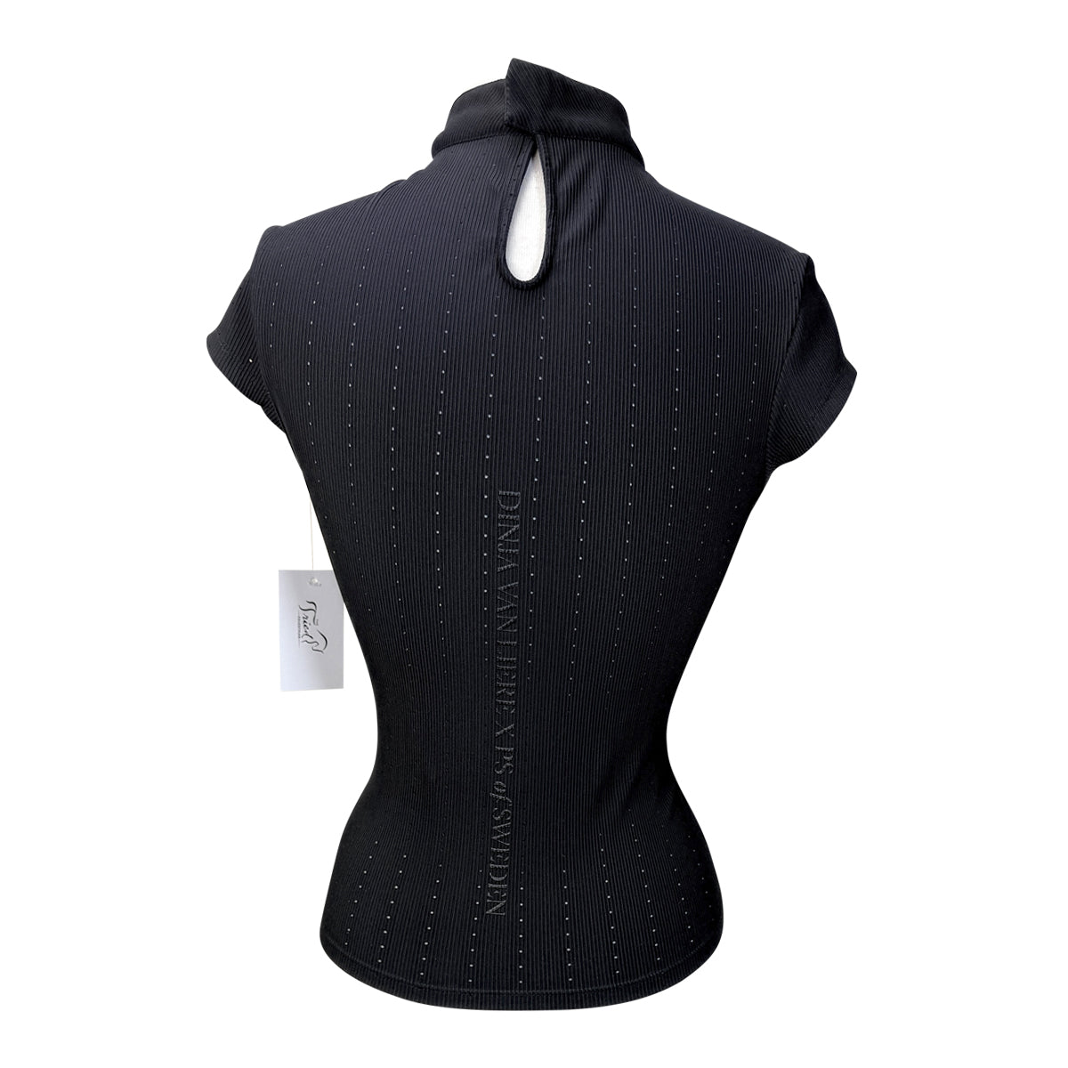 PS of Sweden x Dinja Ventilated Top in Black - Women's Small