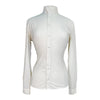 FITS Button Up Show Shirt in White