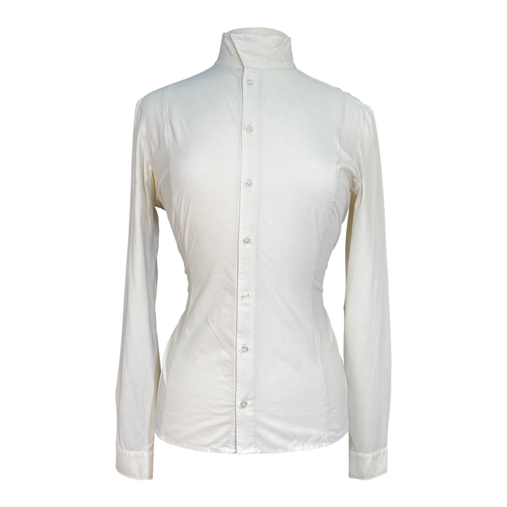 FITS Button Up Show Shirt in White